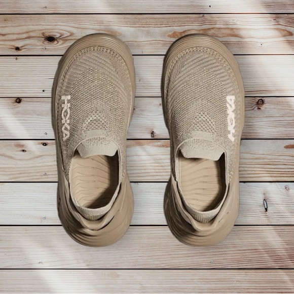 Oxford Tan Hoka Shoes - Picture 2 of 4